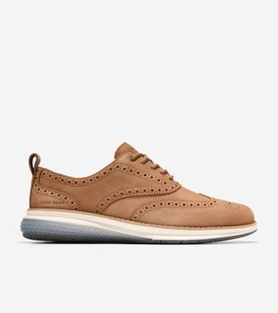 ØriginalGrand Energyweave Wingtip Oxfords Golden Toffee