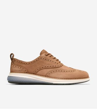 ØriginalGrand Energyweave Wingtip Oxfords Golden Toffee