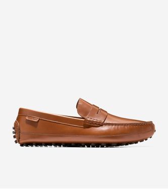 Davies Grand Penny Driving Loafers British Tan-Java