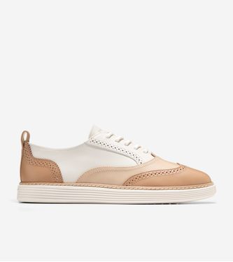 ØriginalGrand Camarin Wingtip Oxfords Ivory Tuscan Sand