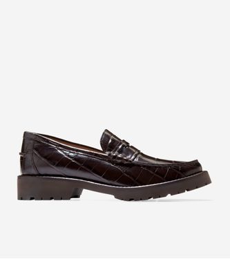 Treena Lug Loafer Dark Chocolate Croc