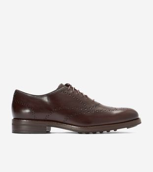 Ledley Grand Brogue Oxford Madeira Dark Natural