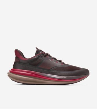 OriginalGrand Quadstar Running Sneaker Dark Chocolate Rio Red